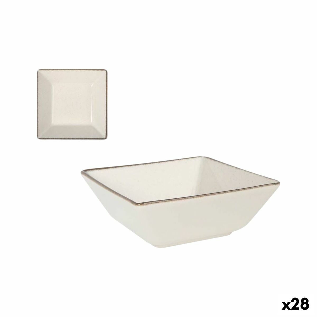 Cuenco La Mediterránea Anllo 13 x 13 x 5 cm (28 Unidades)