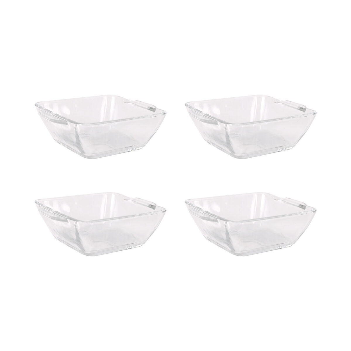 Set de Aperitivo Arcoglass Anubis Vidrio 10,6 x 9 x 3,5 cm 4 Piezas (18 Unidades)