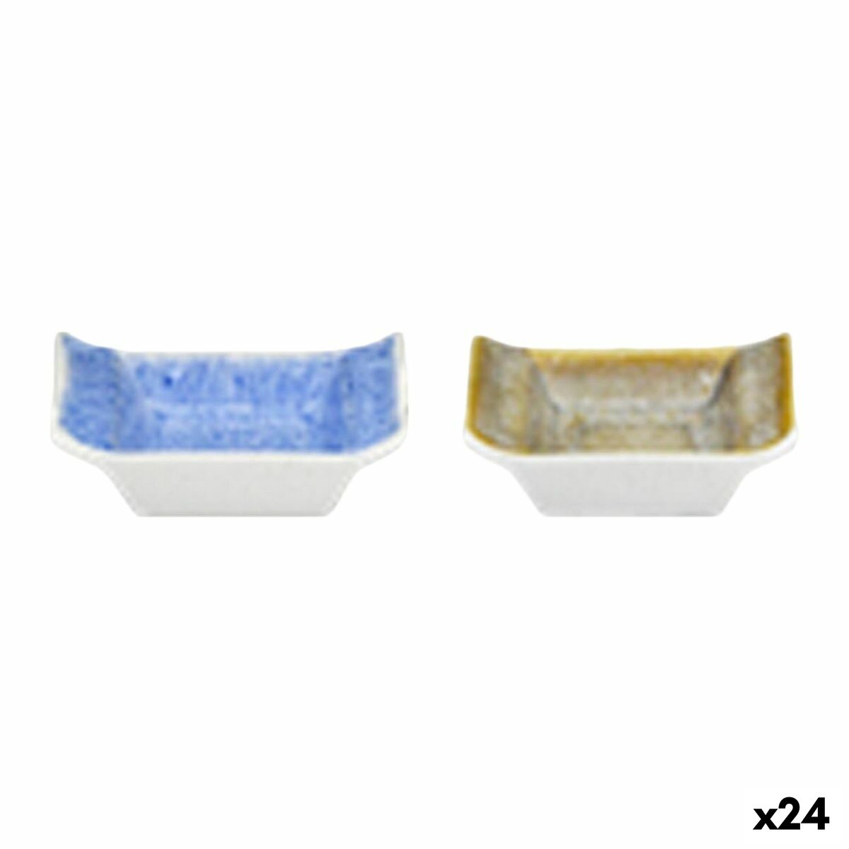 Bol para Aperitivos La Mediterránea Pica-pica 12,8 x 9 x 3,8 cm (24 Unidades)