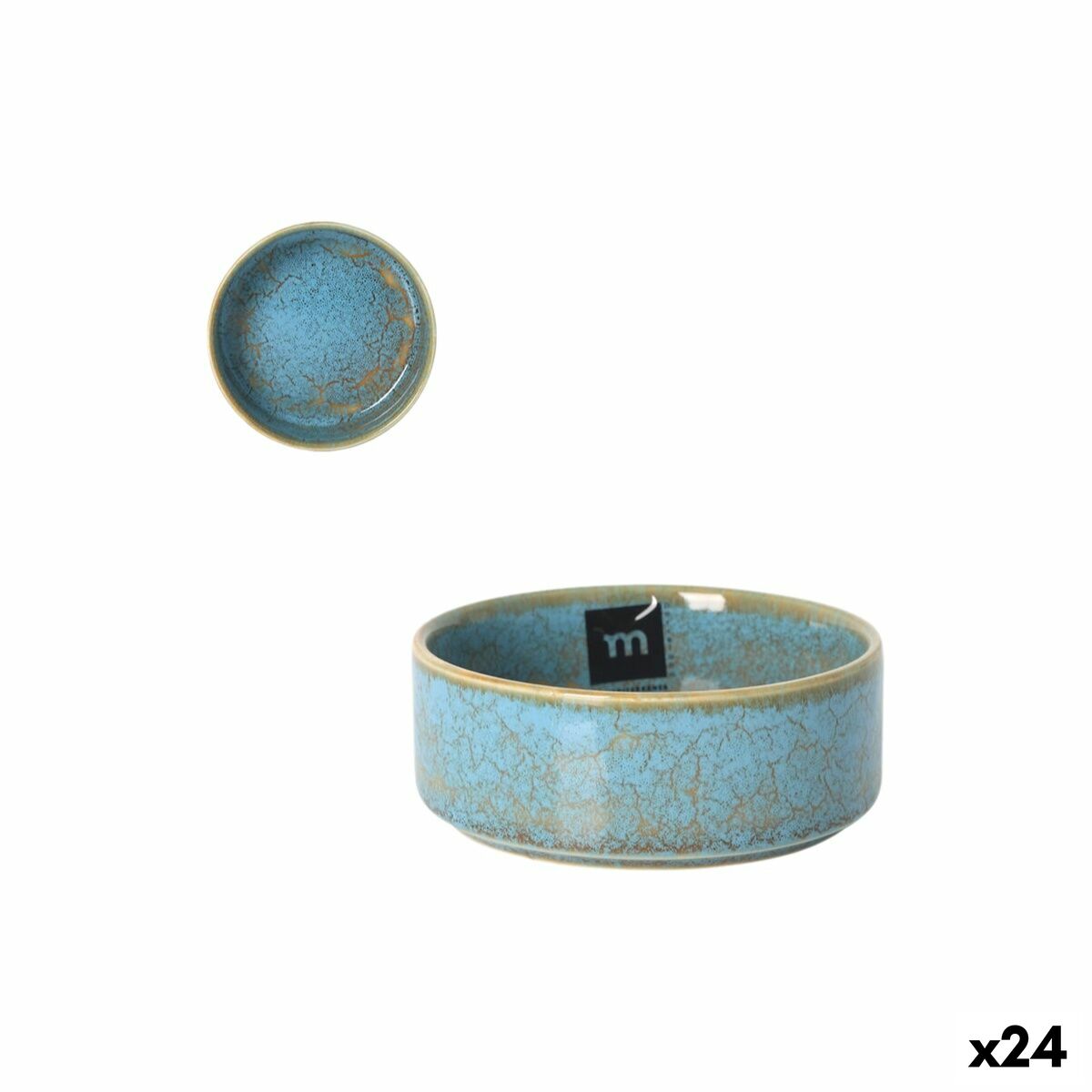 Cuenco La Mediterránea Scratch blue 10,2 x 4 cm (24 Unidades)