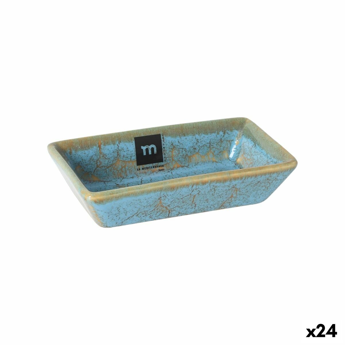 Bol para Aperitivos La Mediterránea Scratch 14,2 x 7,2 cm (24 Unidades)