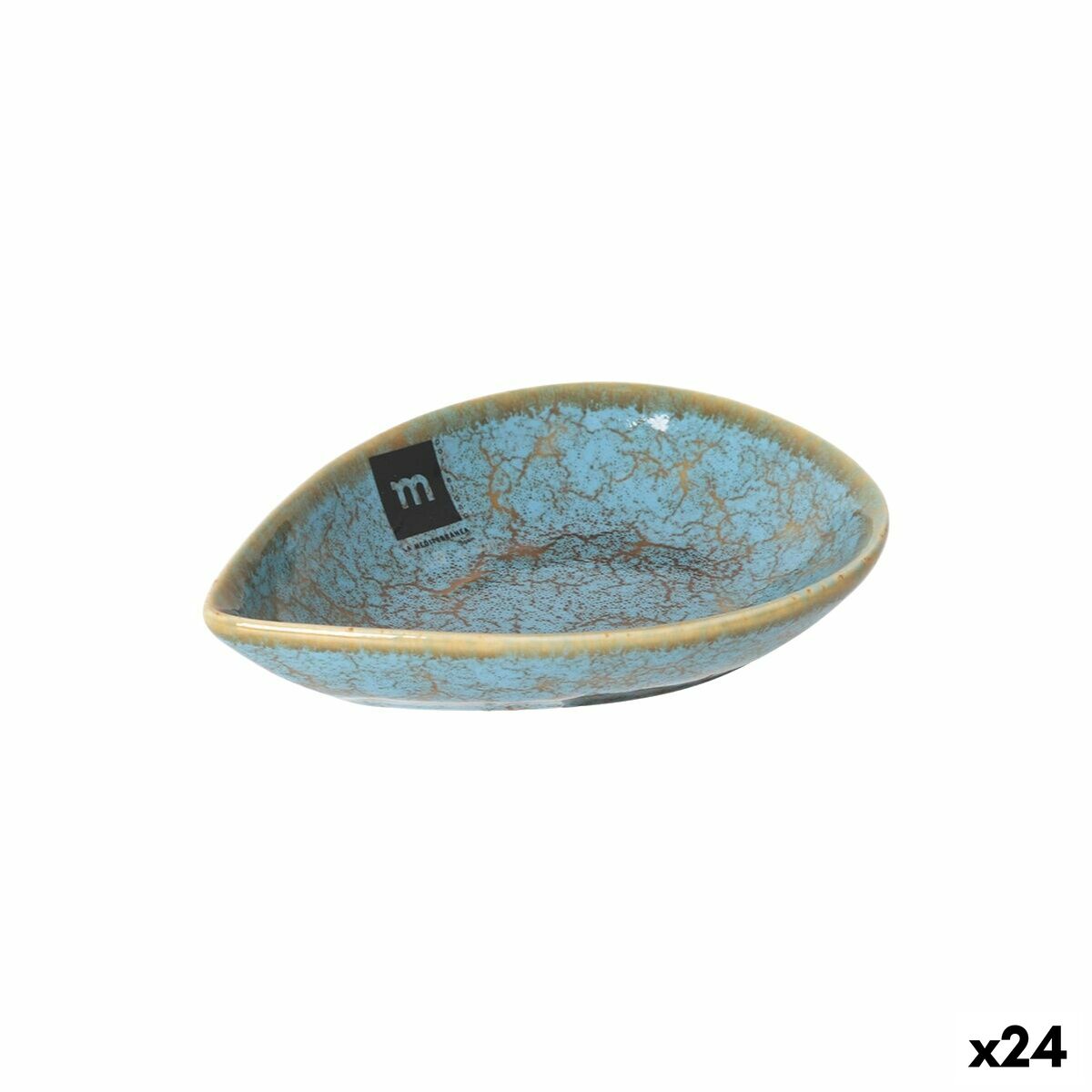 Bol para Aperitivos La Mediterránea Scratch 14,6 x 10,6 x 3,1 cm (24 Unidades)