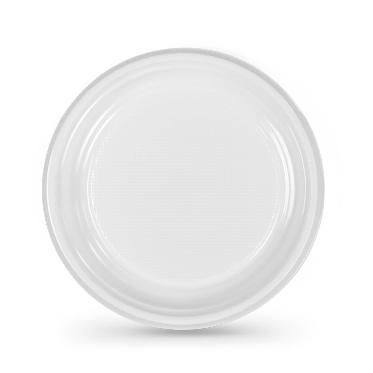 Set de Platos Algon Plástico 20,5 cm 20,5 x 2 cm 12 Piezas (24 Unidades)