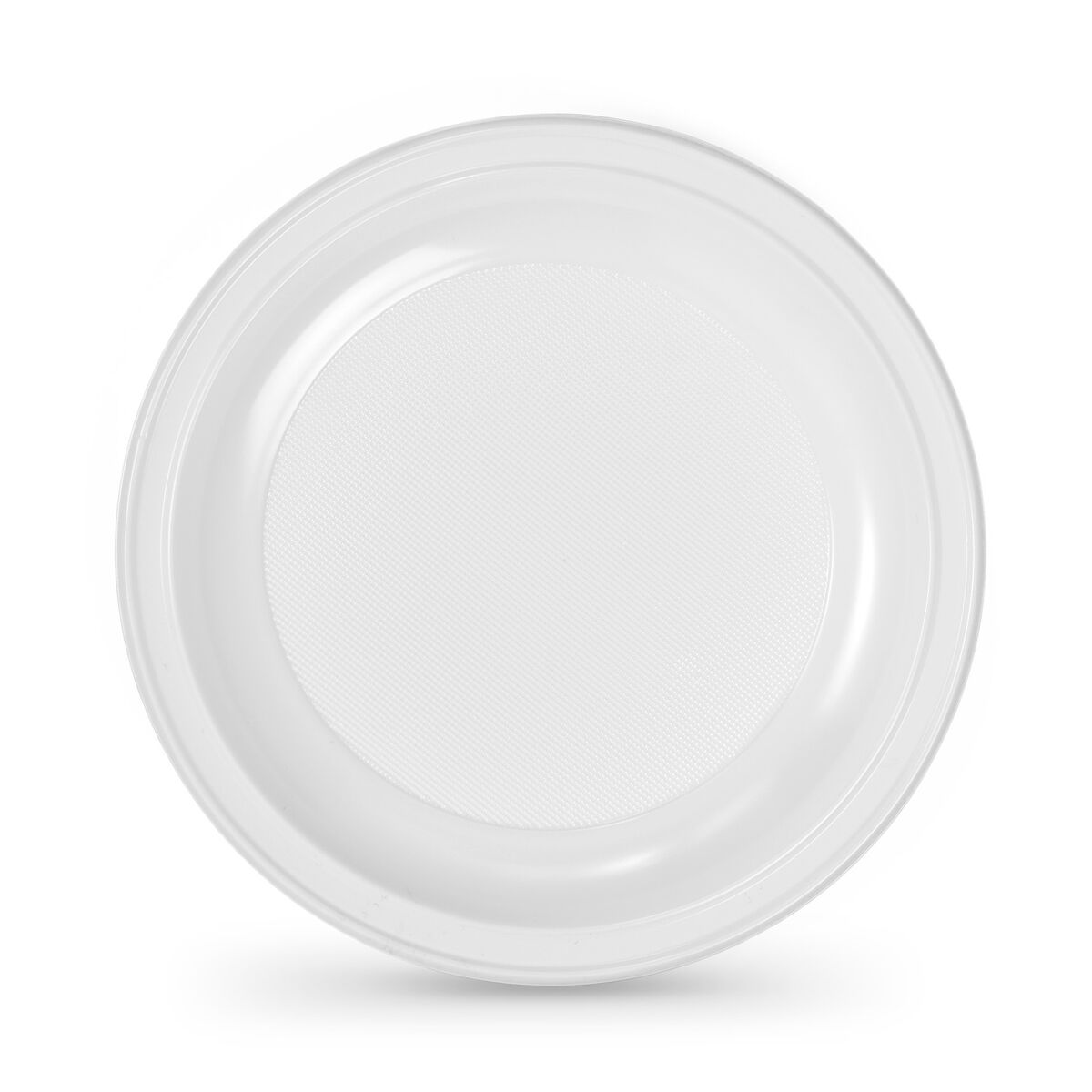 Set de Platos Algon Plástico 22 cm 22 x 22 x 1,5 cm 10 Piezas (18 Unidades)