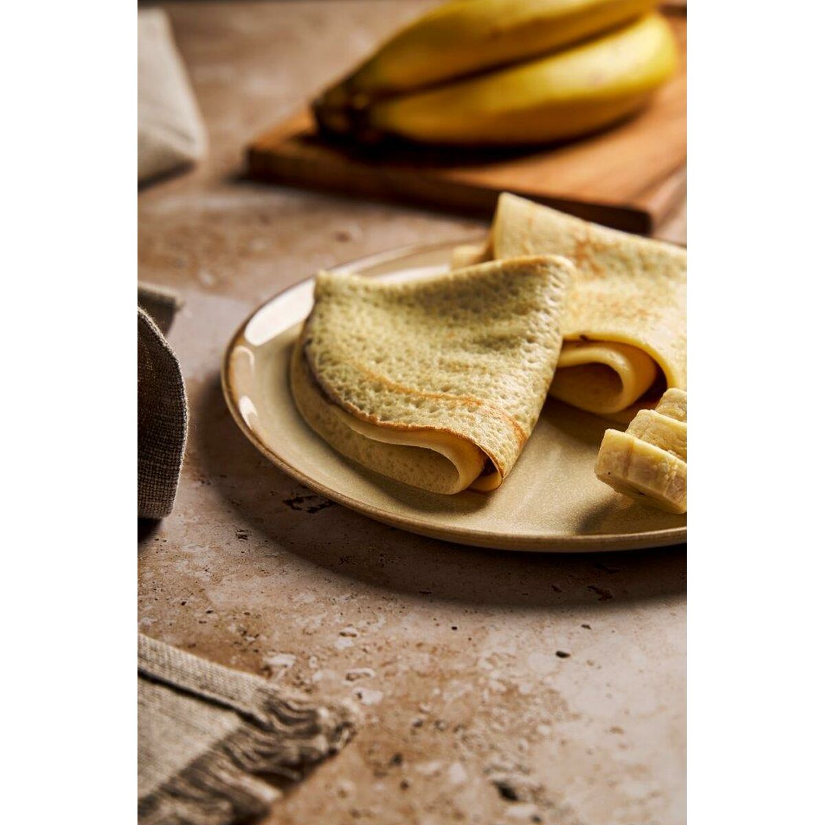 Plato de Postre Duomo Beige Ø 21 cm (6 Unidades)