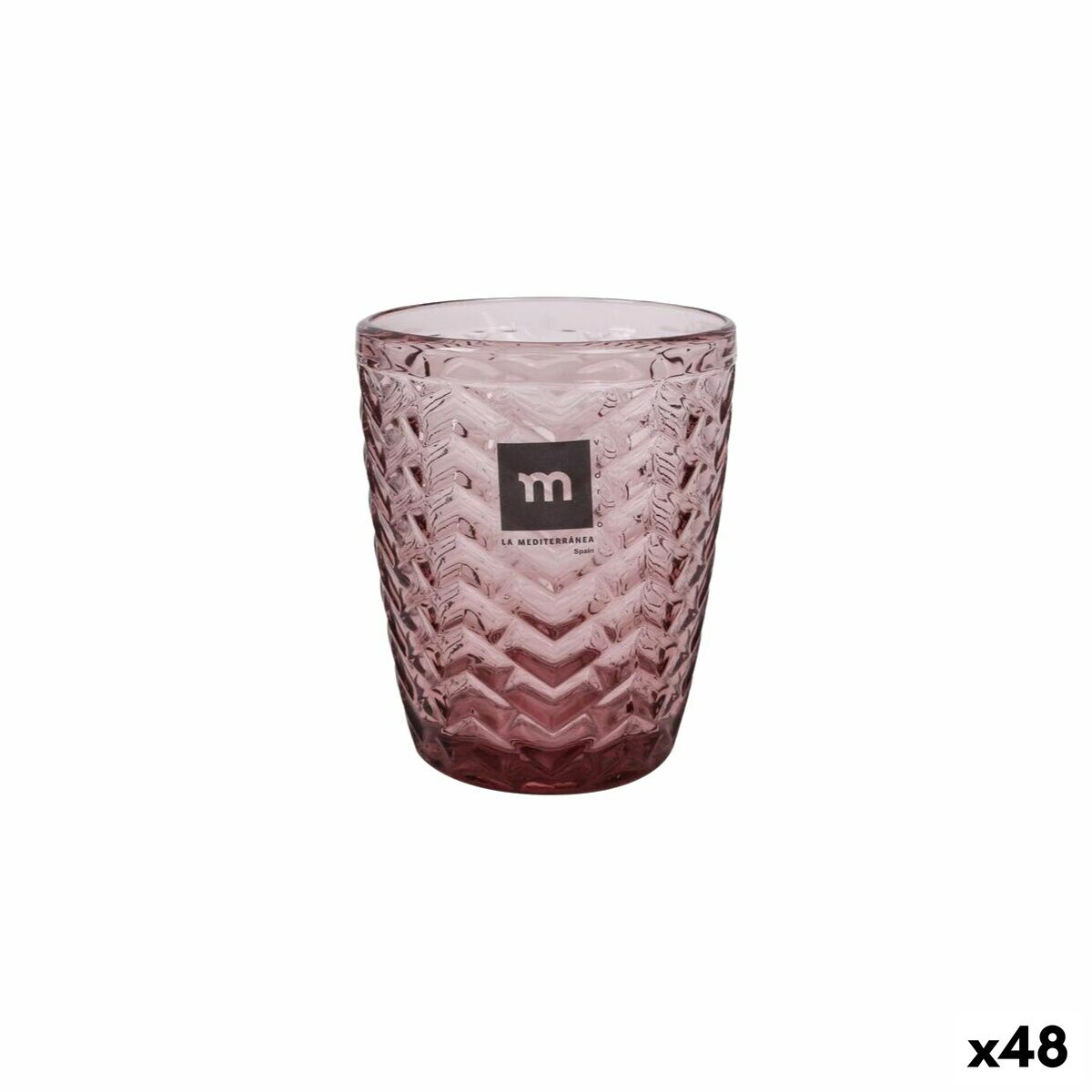 Vaso de agua La Mediterránea Spica (48 Unidades)