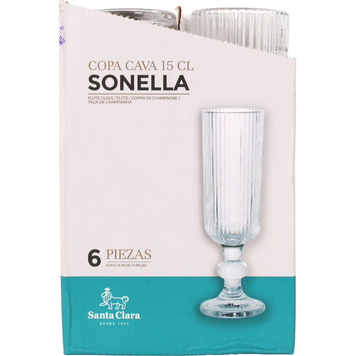 Copa de champán Santa Clara Sonella (36 Unidades)