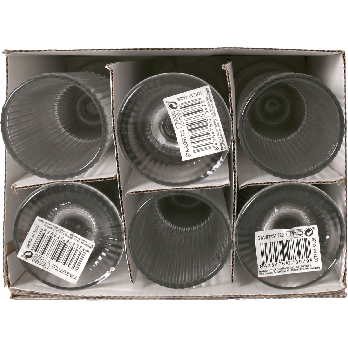 Copa de champán Santa Clara Sonella (36 Unidades)