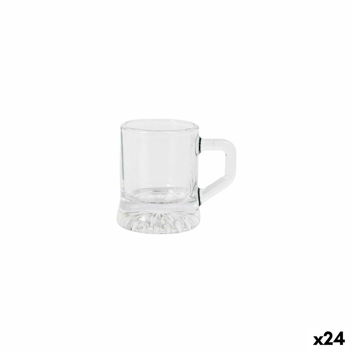 Set de Vasos de Chupito La Mediterránea Royal gold 4 Piezas (24 Unidades)