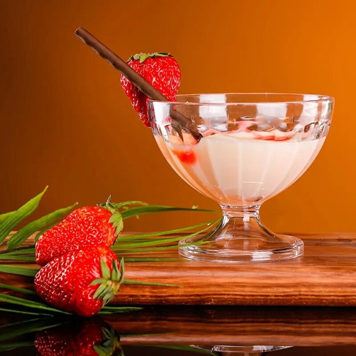 Copa de Helados y Batidos La Mediterránea 0,25 L (24 Unidades)