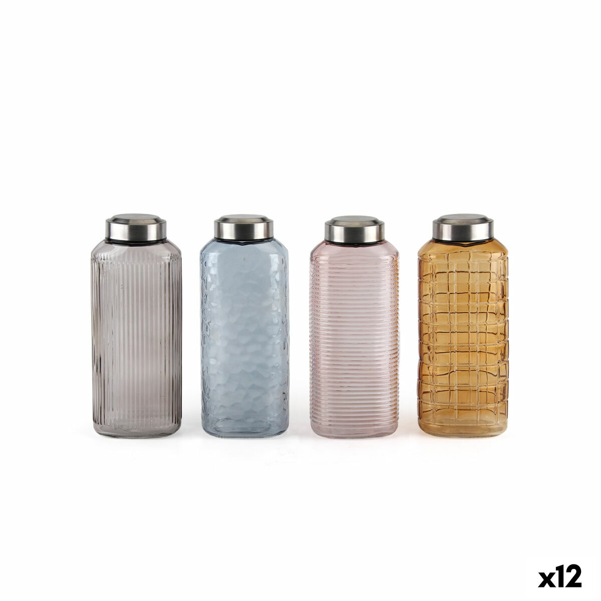 Botella de Cristal La Mediterránea Vidrio 1,3 L (12 Unidades)