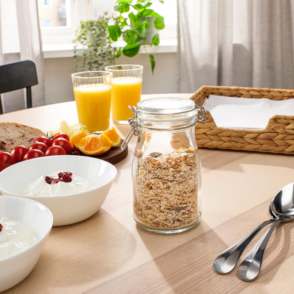 Botella de Cristal La Mediterránea Vidrio 500 ml 0,5 L (12 Unidades)