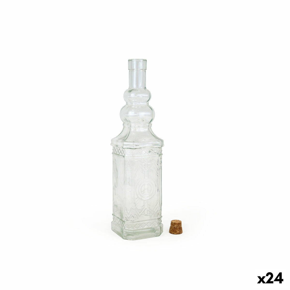 Botella de Cristal La Mediterránea Vidrio 750 ml (24 Unidades)