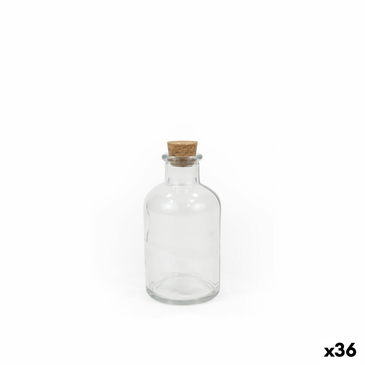 Botella de Cristal La Mediterránea 0,25 L (36 Unidades)