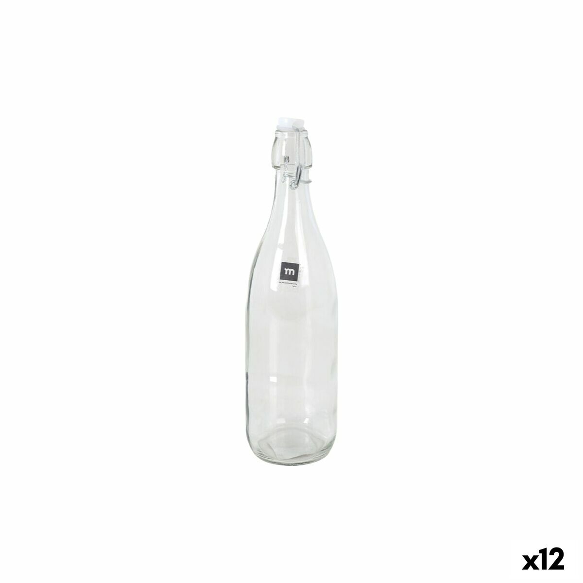 Botella de Cristal La Mediterránea Gotland 1 L (12 Unidades)