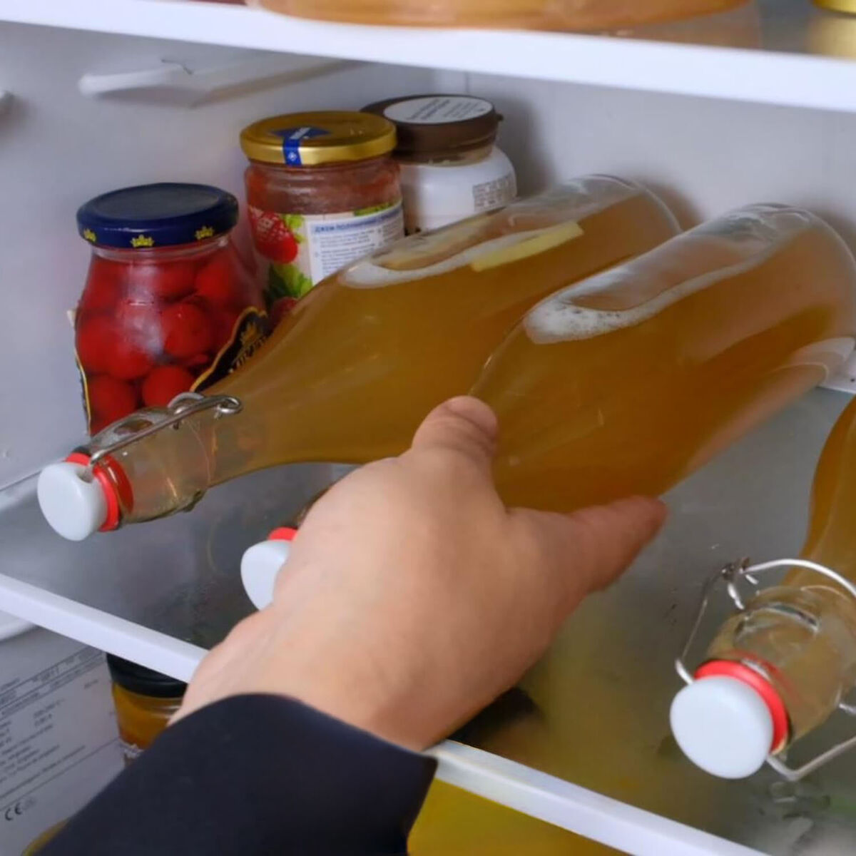 Botella de Cristal La Mediterránea Vidrio 1 L (12 Unidades)