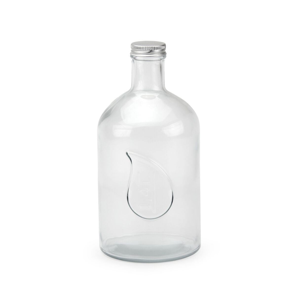 Botella de Cristal La Mediterránea Metal Vidrio 1,4 L (12 Unidades)