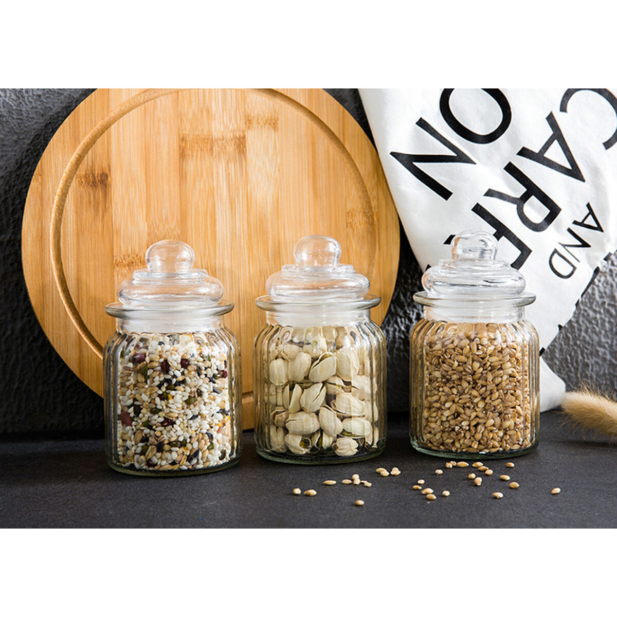 Tarro de Cristal La Mediterránea (24 Unidades)