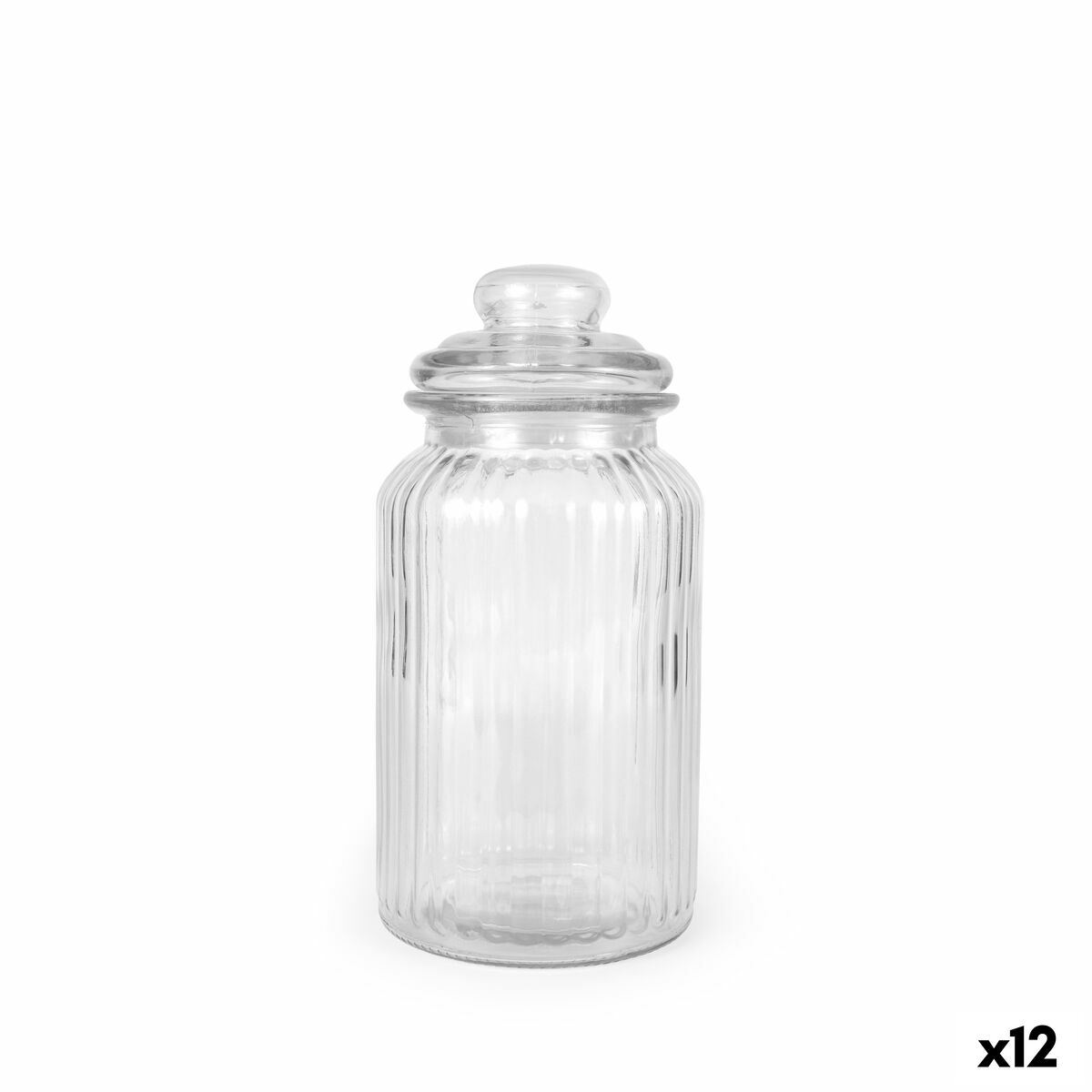 Tarro de Cristal La Mediterránea (12 Unidades)