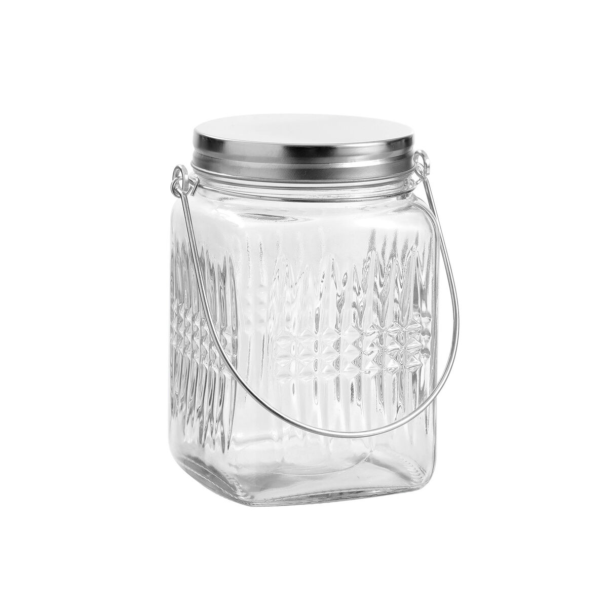 Tarro de Cristal La Mediterránea 1 L (12 Unidades)