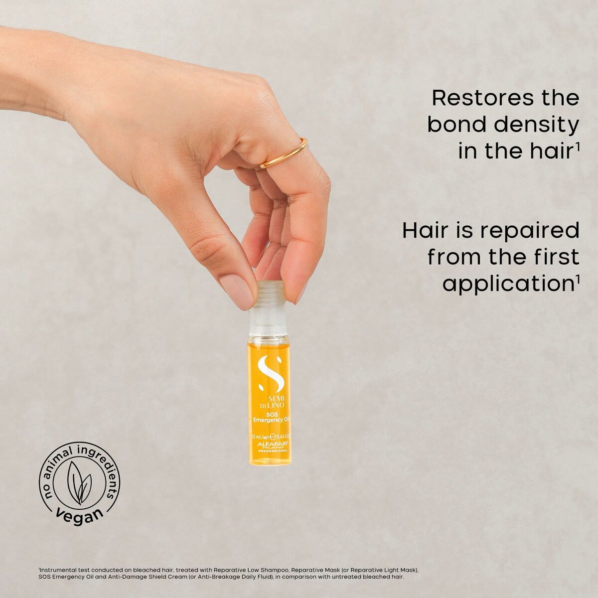 Tratamiento Capilar Reconstructor Alfaparf Milano SEMI DI LINO 13 ml