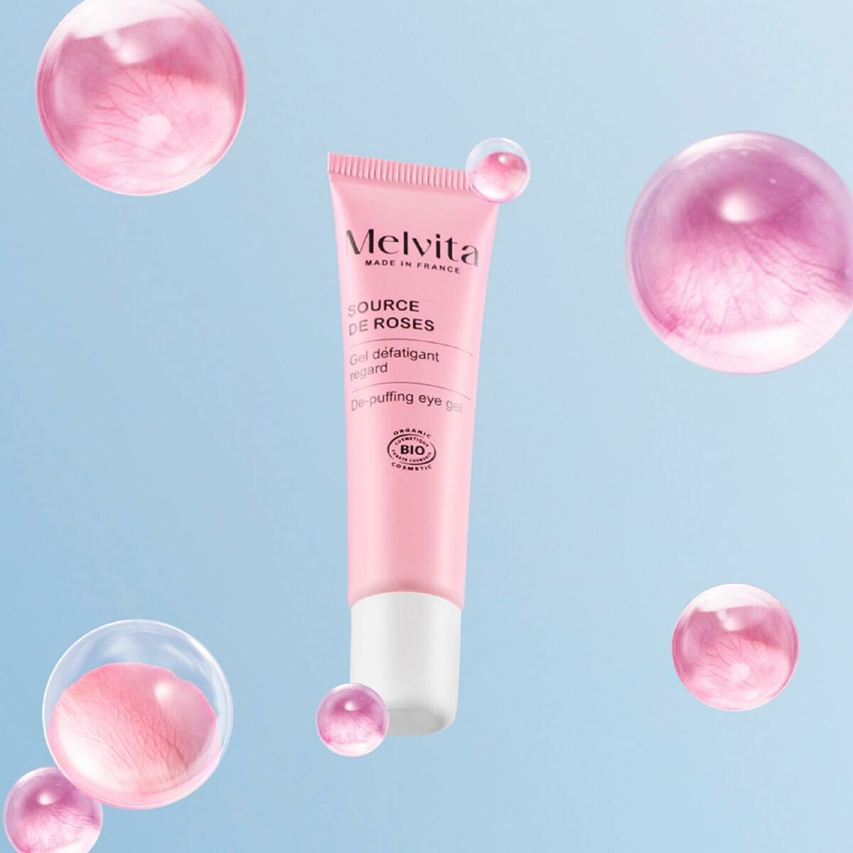 Contorno de Ojos Melvita SOURCE DE ROSES 15 ml