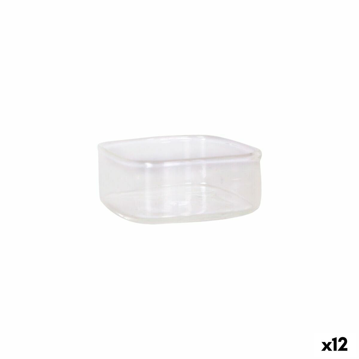 Bol para Aperitivos 70 ml 6 x 6 x 2,5 cm (12 Unidades)