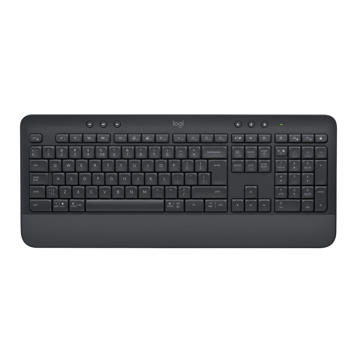 Teclado Logitech K650 Grafito Qwerty Español Qwerty US