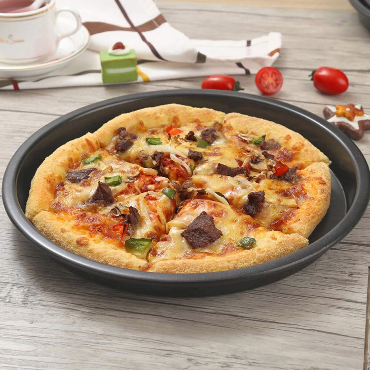 Bandeja para Horno Quttin Redonda 28 x 5 cm (12 Unidades)