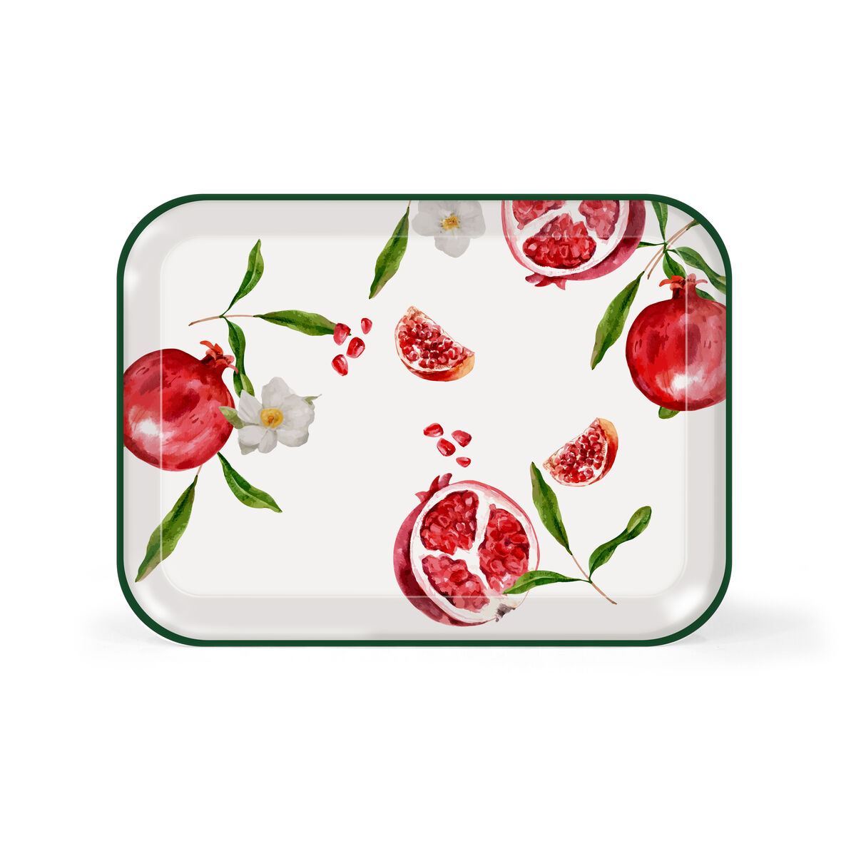 Bandeja La Mediterránea 42 x 31 cm Frutas 9 Unidades