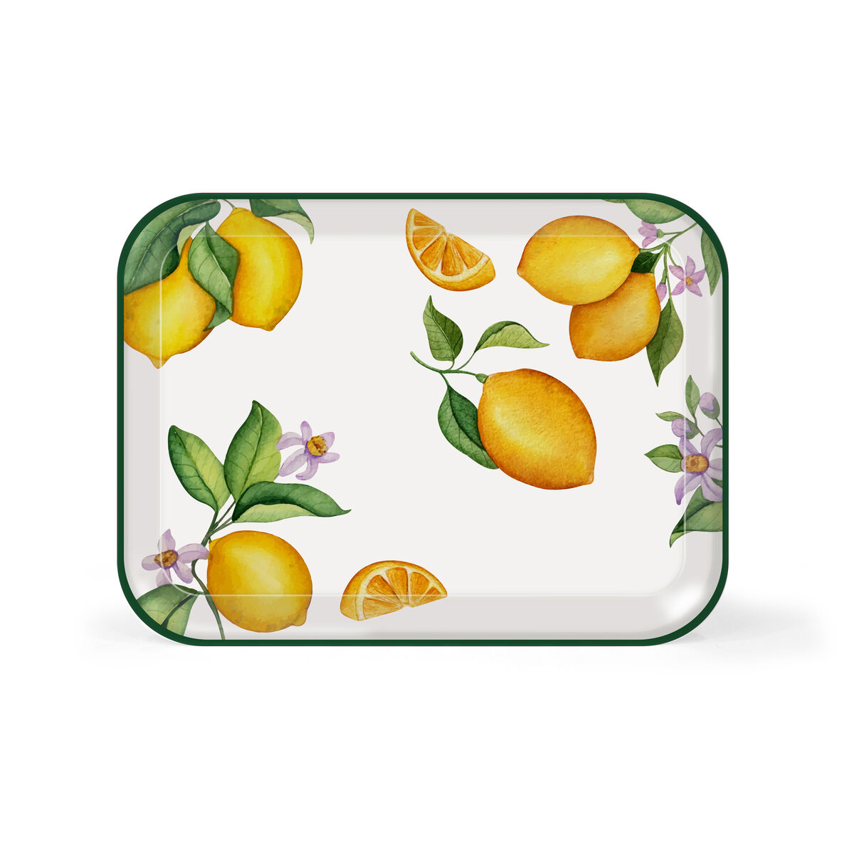 Bandeja La Mediterránea 42 x 31 cm Frutas 9 Unidades