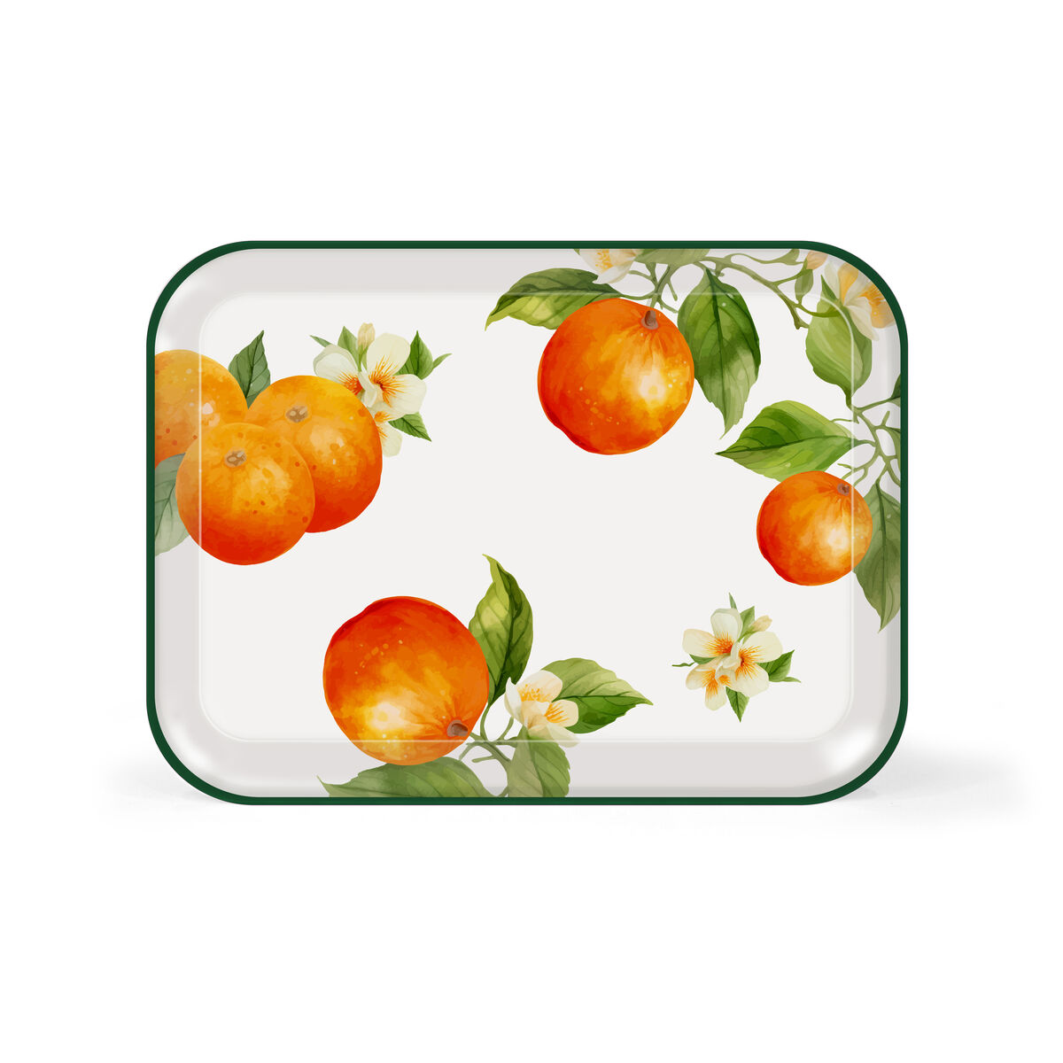 Bandeja La Mediterránea 42 x 31 cm Frutas 9 Unidades