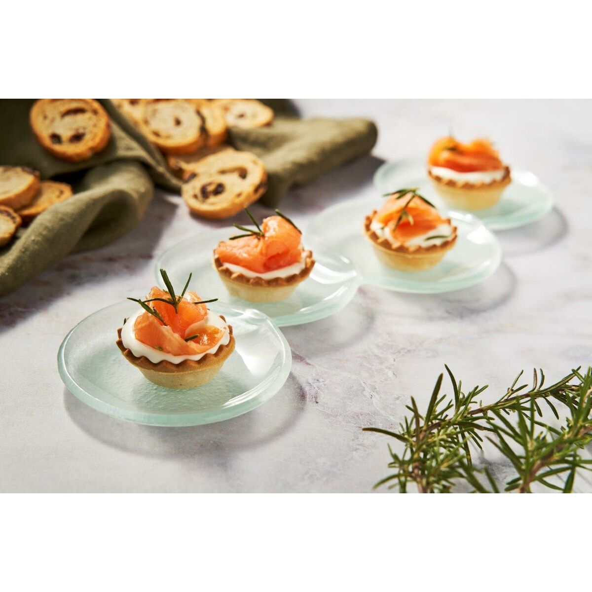 Bandeja de Aperitivos 37 x 11 cm (6 Unidades)