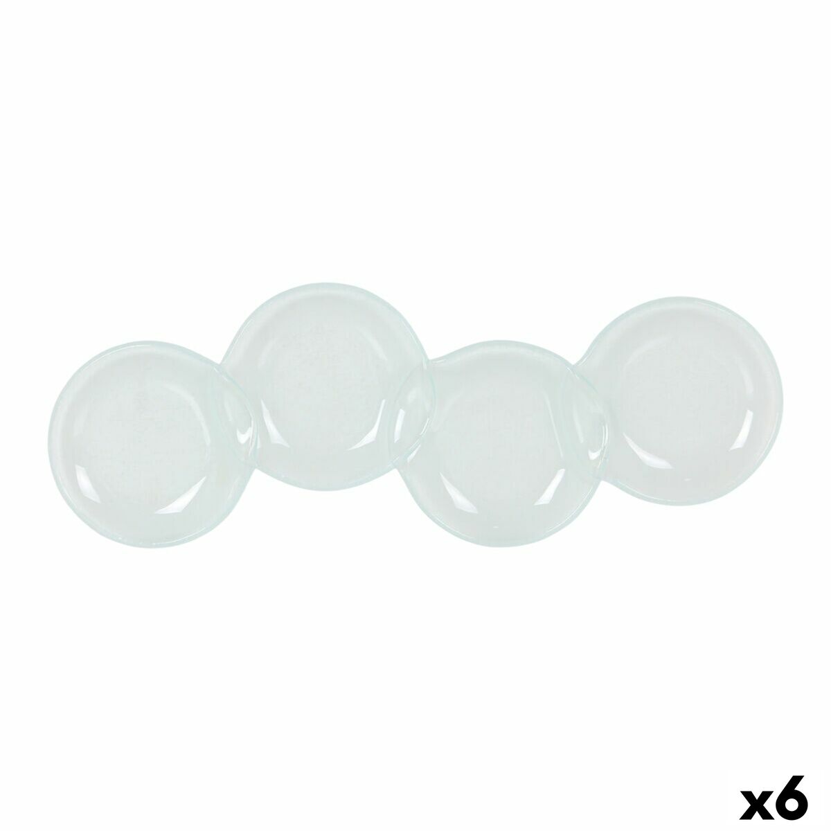 Bandeja de Aperitivos 37 x 11 cm (6 Unidades)