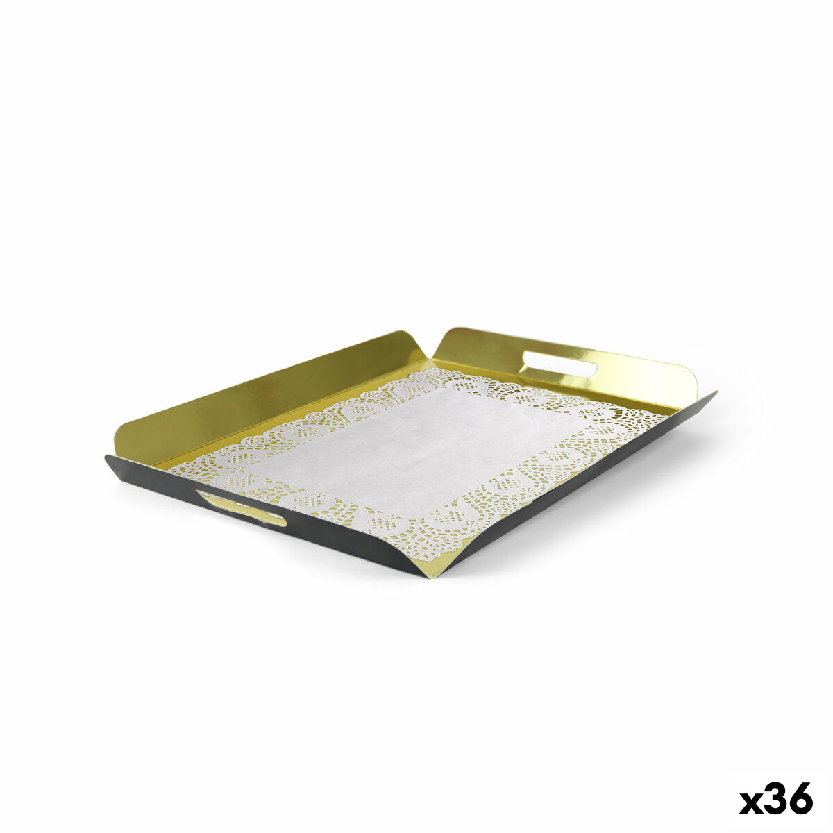 Bandeja de Aperitivos Algon 29 x 39 cm (36 Unidades)