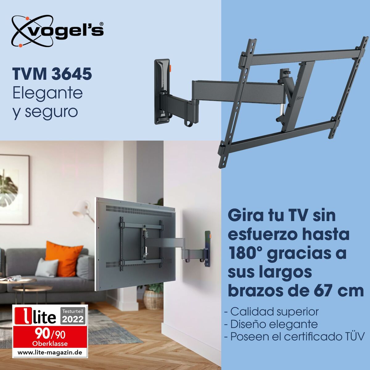 Soporte de Pared Vogel's 3836450