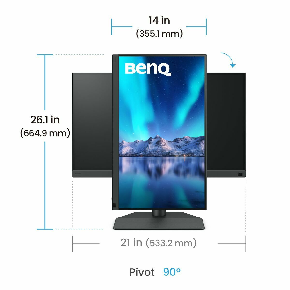 Monitor BenQ SW242Q Full HD WQXGA 24,1"