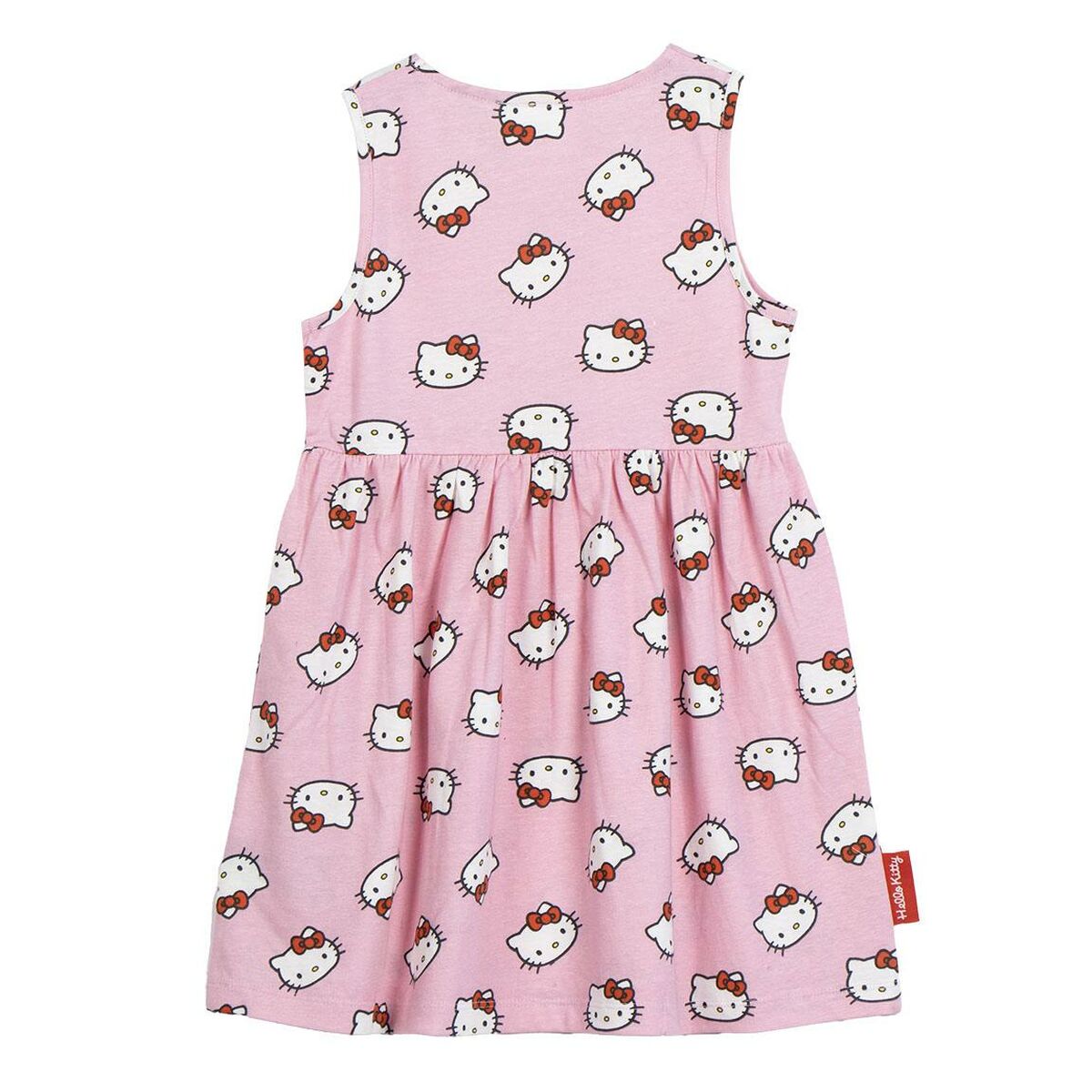 Vestido Hello Kitty Rosa 12 Años