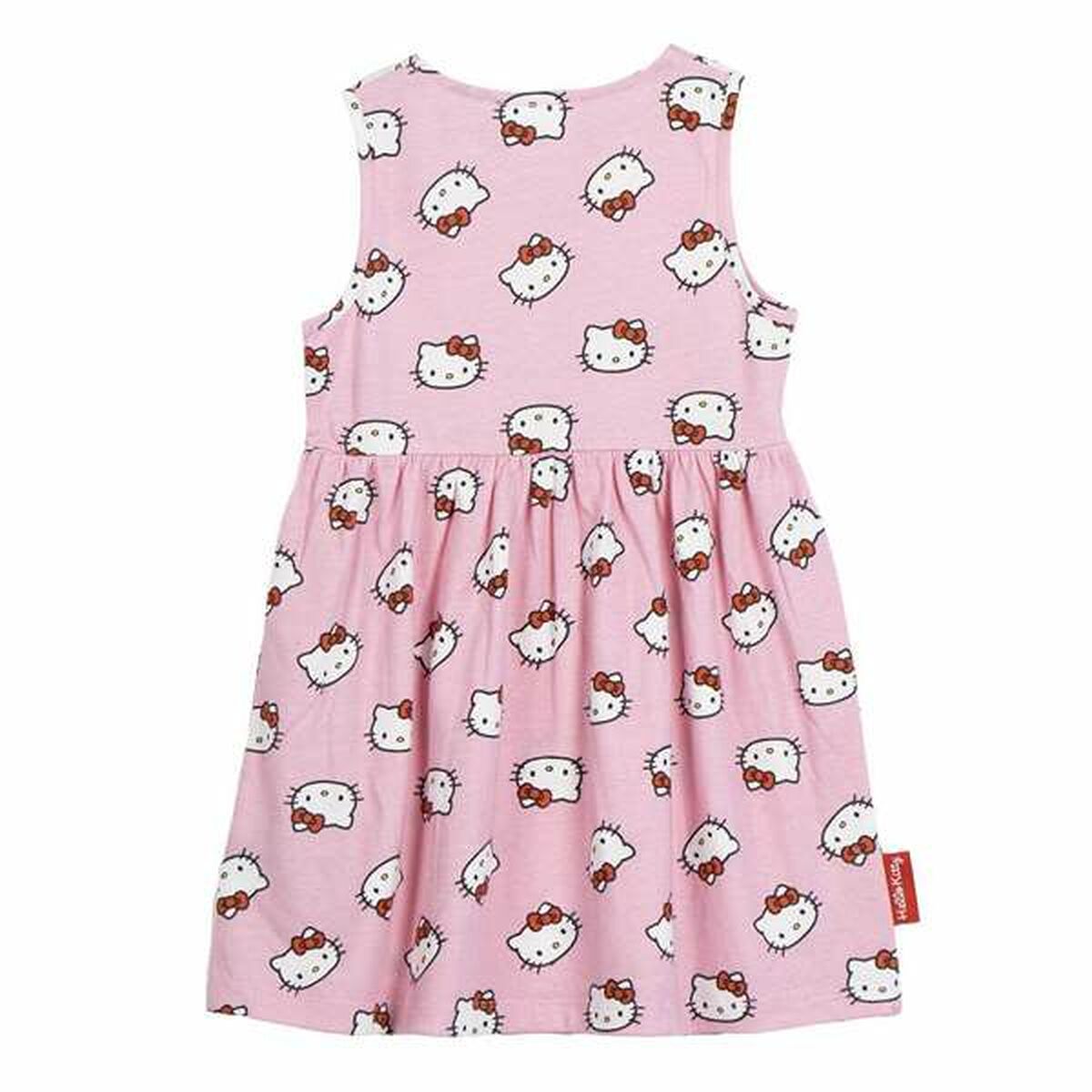 Vestido Hello Kitty Rosa 12 Años