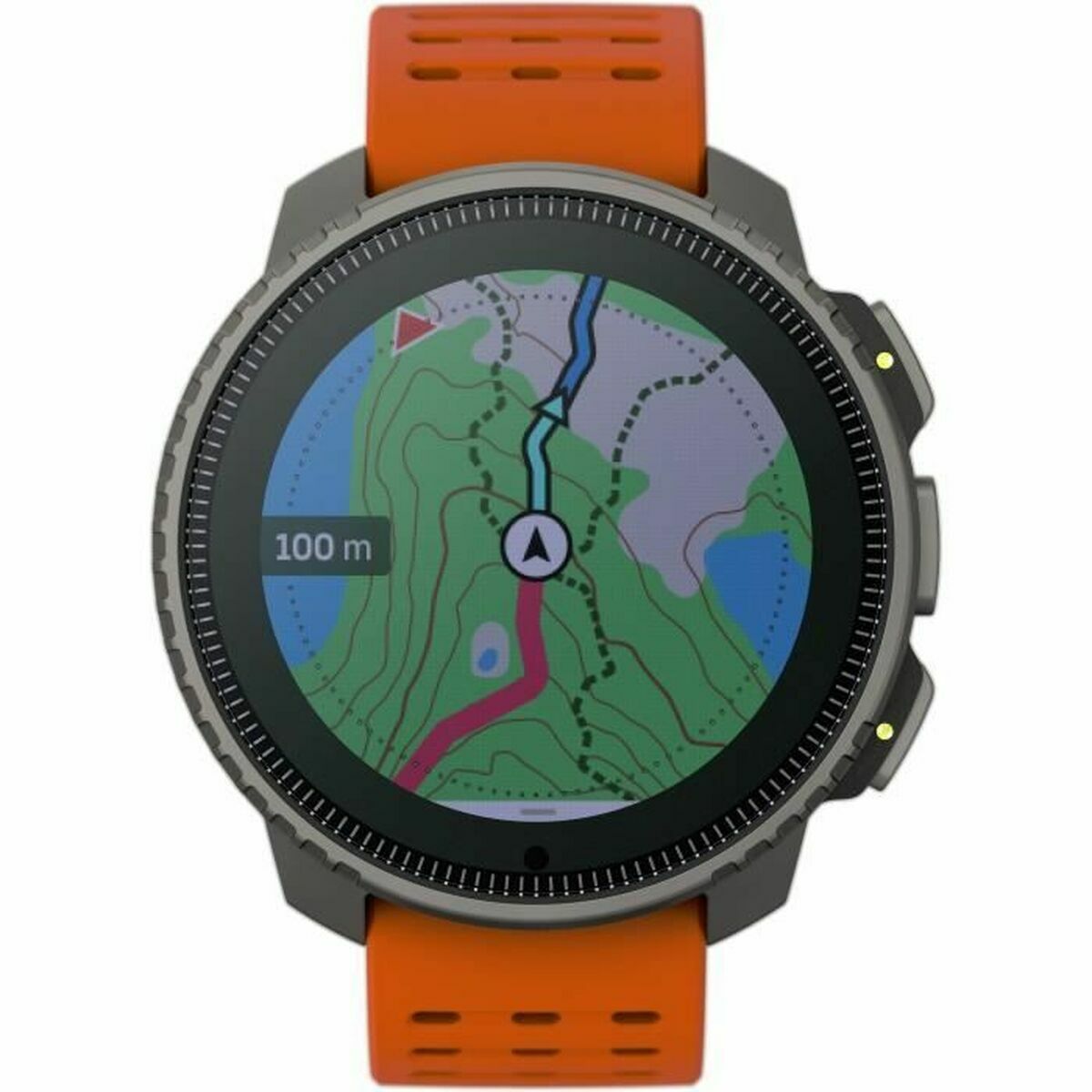 Pulsera de Actividad Suunto SS050861000 Negro Naranja