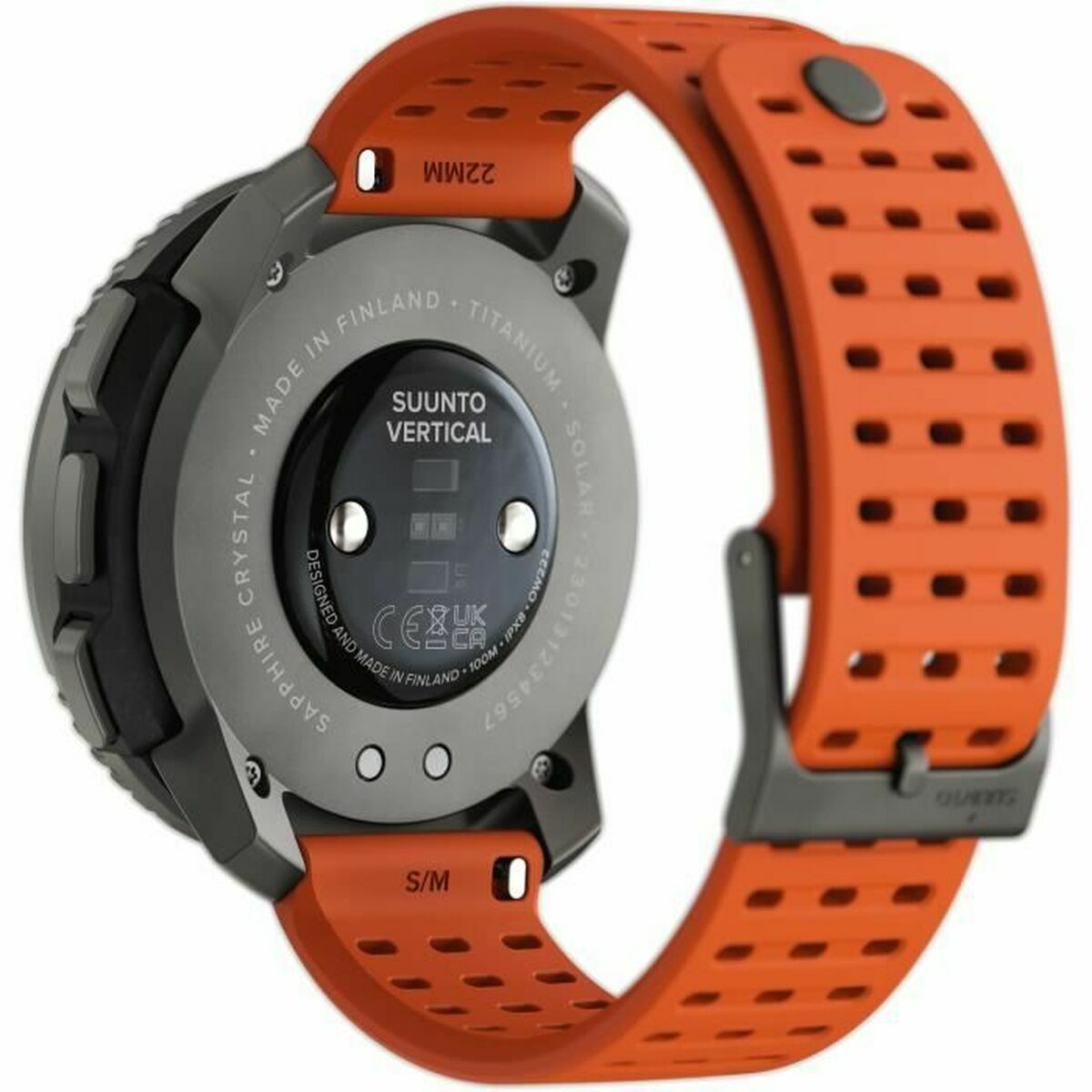 Pulsera de Actividad Suunto SS050861000 Negro Naranja