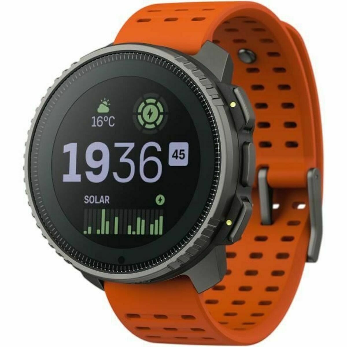 Pulsera de Actividad Suunto SS050861000 Negro Naranja