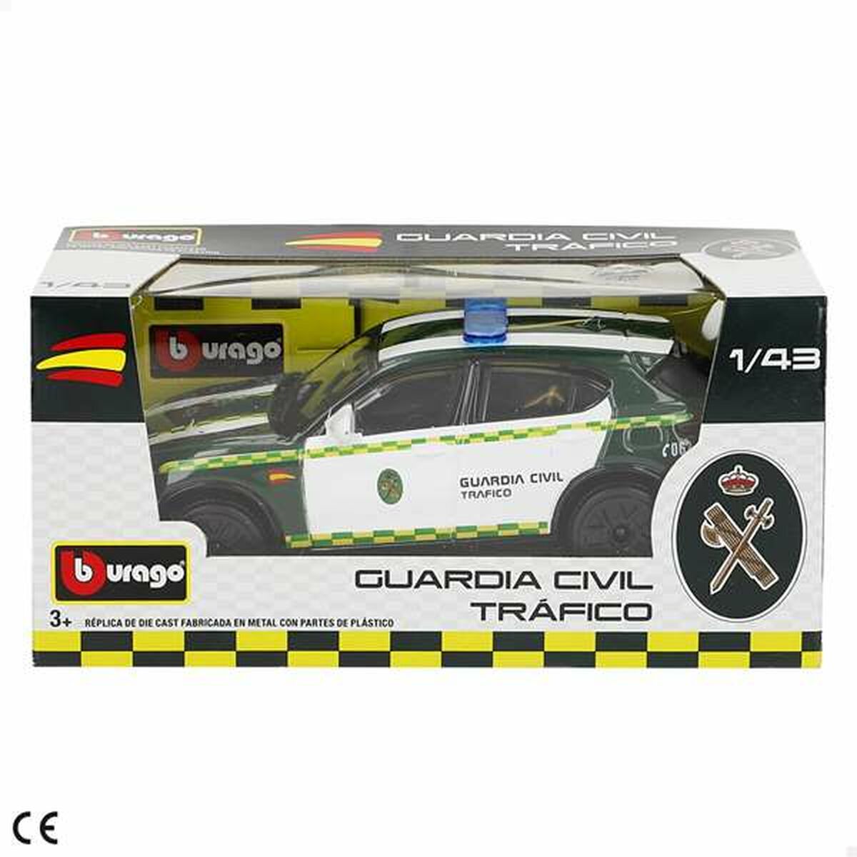 Coche Colorbaby Alfa Romeo Giulia Guardia Civil 1:43