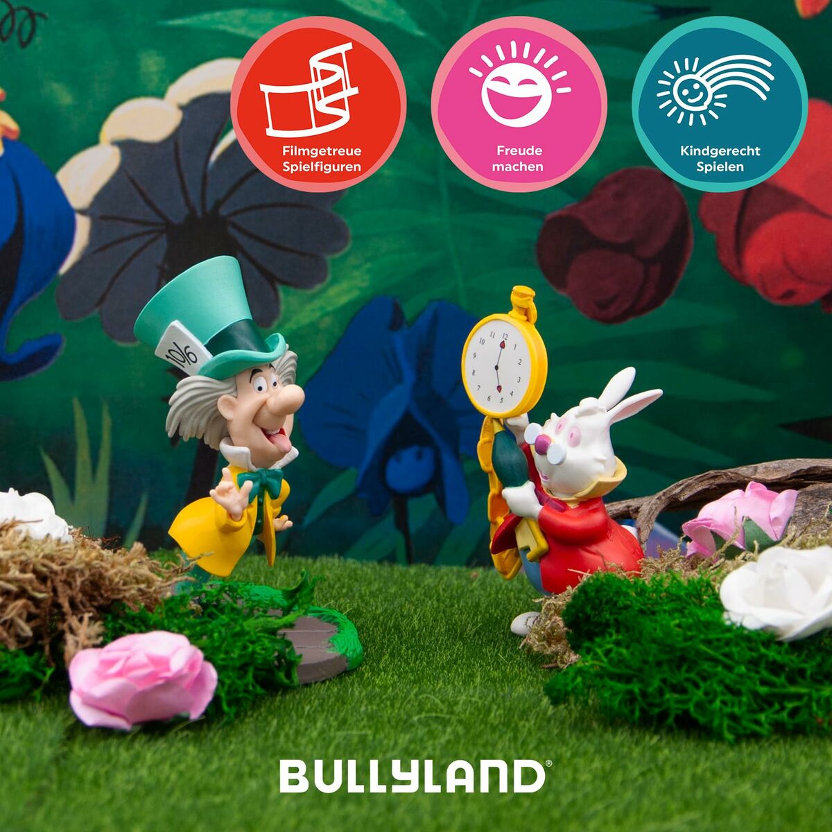 Figura Bullyland Alice in Wonderland Conejo