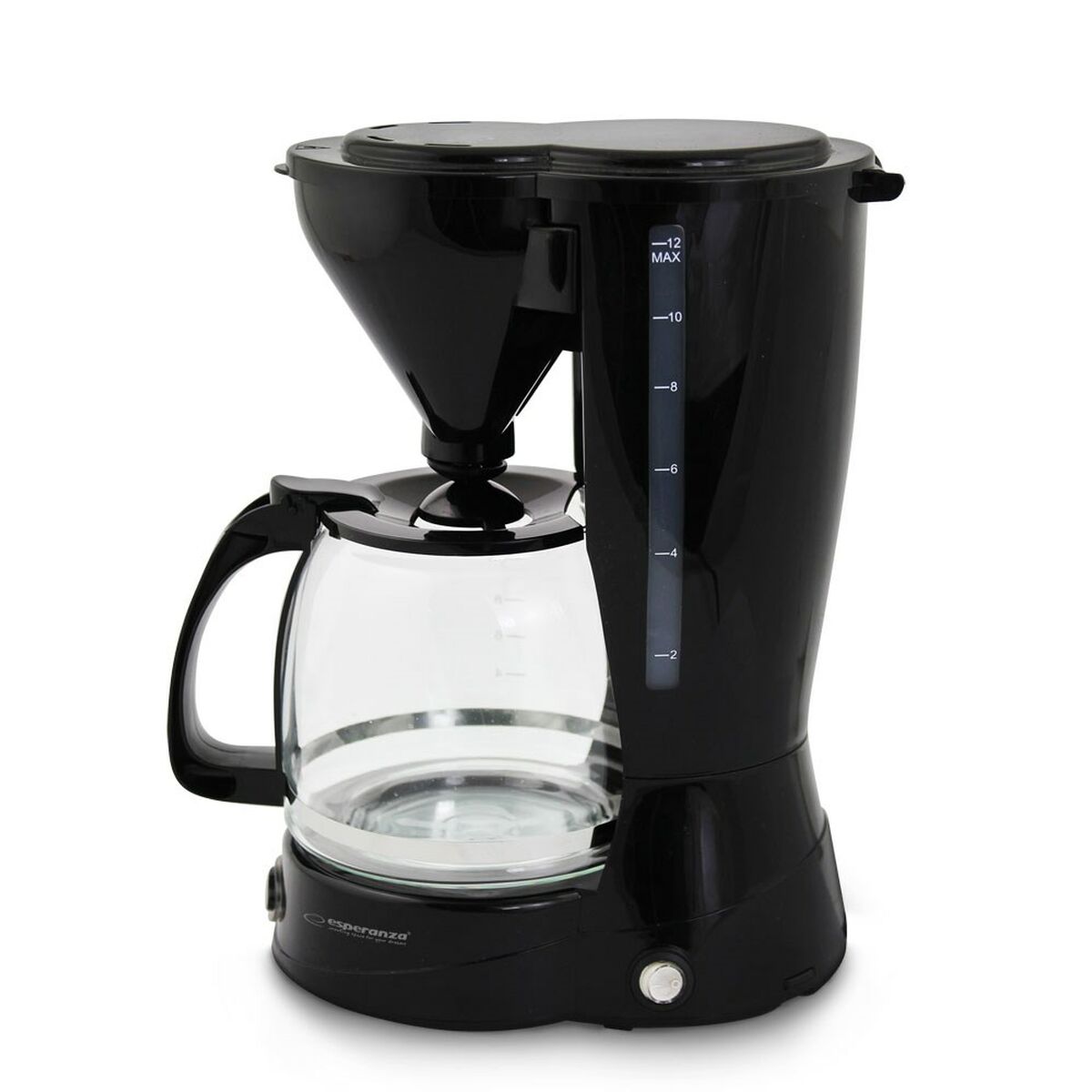 Cafetera Eléctrica Esperanza EKC009 Negro 800 W 1,5 L