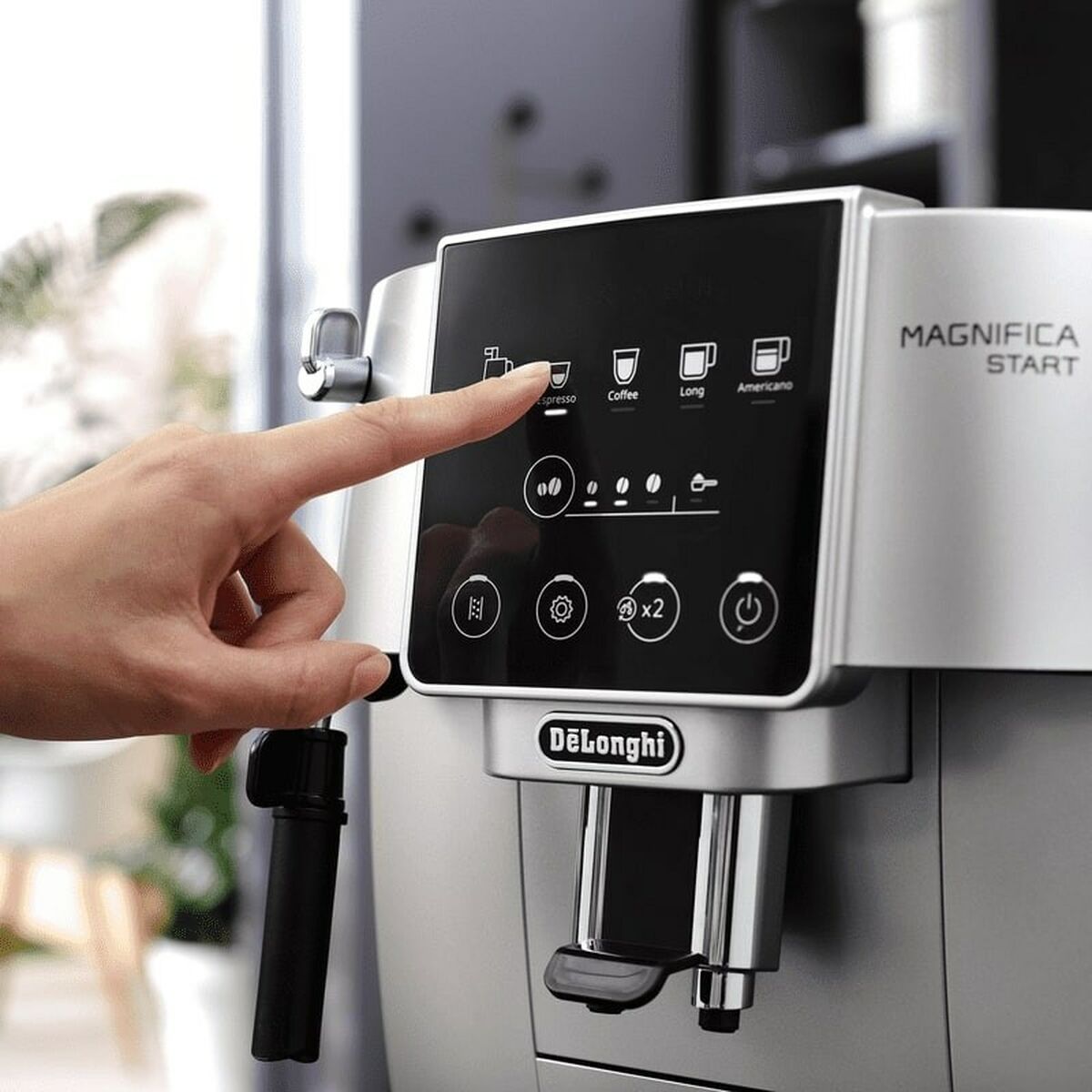 Cafetera Superautomática DeLonghi ECAM 220.30.SB 1450 W 15 bar 250 g 1,8 L