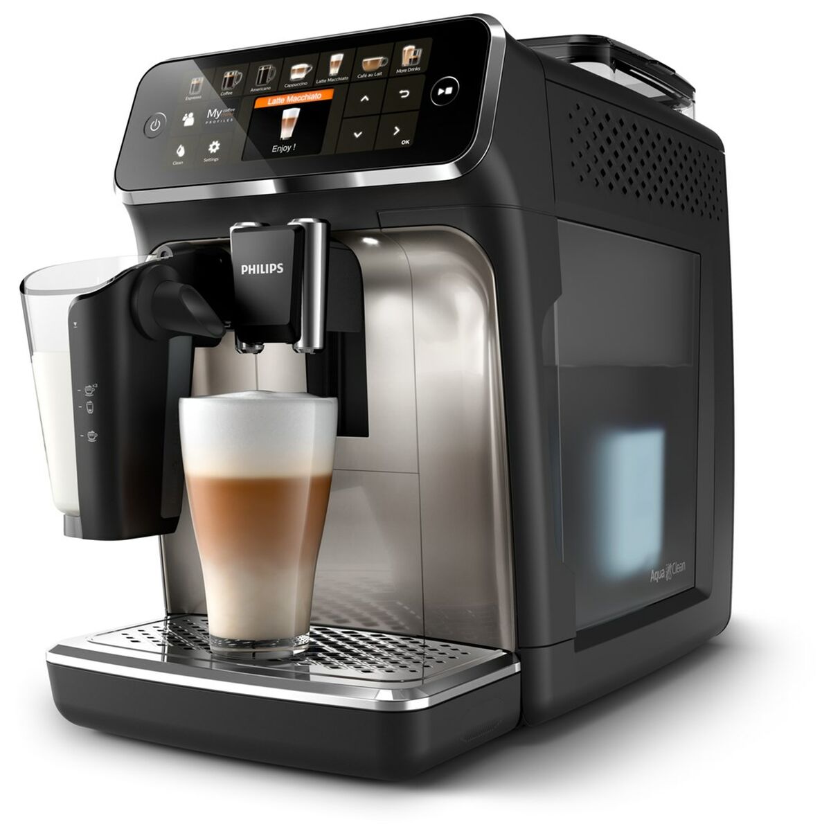 Cafetera Superautomática Philips EP5447/90 Negro Cromo 1500 W 15 bar 275 g 1,8 L
