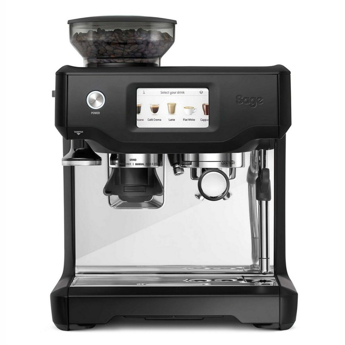 Cafetera Superautomática Sage SES880BTR4EEU1 Negro Acero 1680 W 2 L 250 g