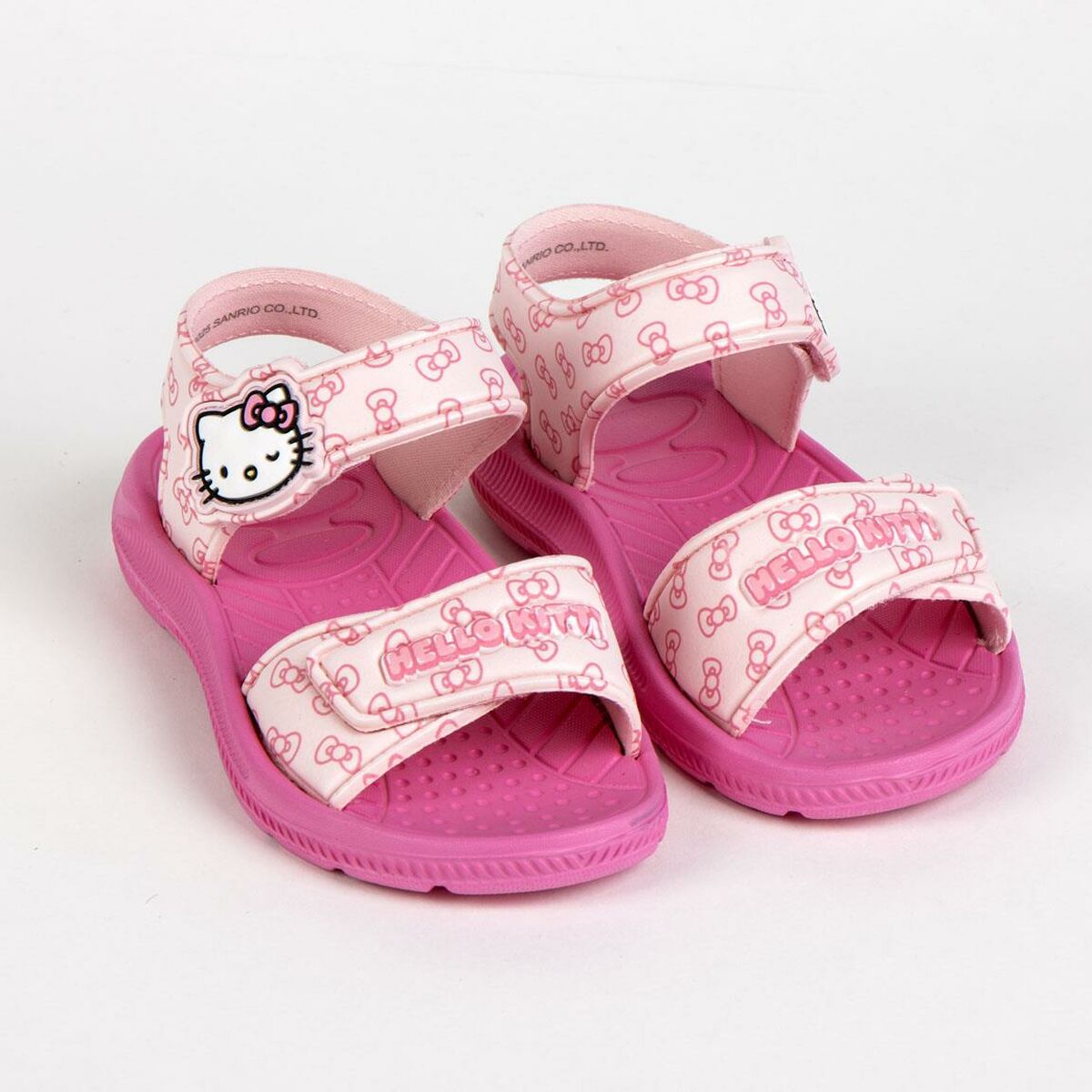Sandalias Infantiles Hello Kitty Rosa 25