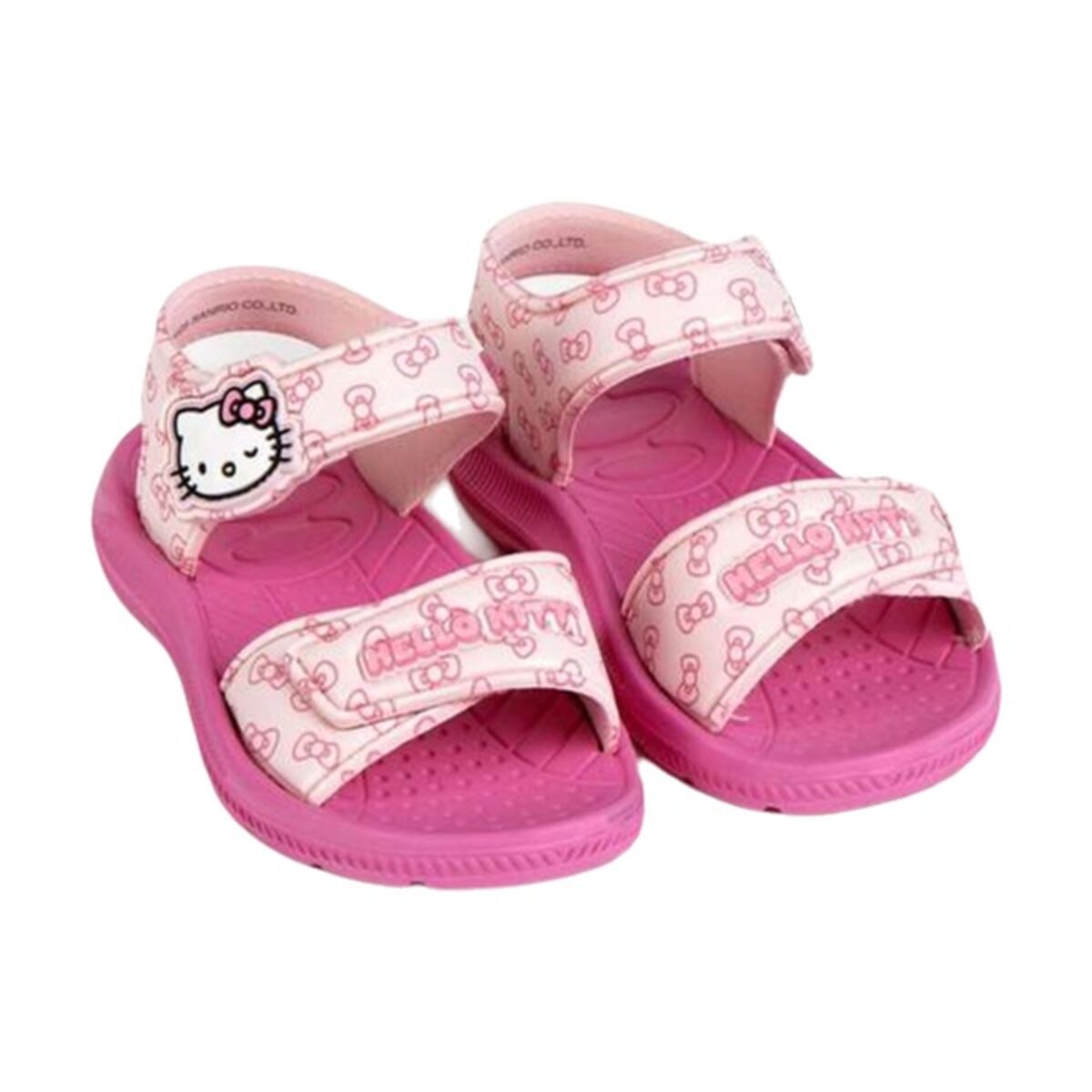 Sandalias Infantiles Hello Kitty Rosa 25